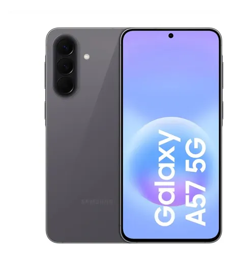 Teléfono celular Samsung Galaxy A57 5G de 128 GB, 8 GB de RAM, características de Ai Gray