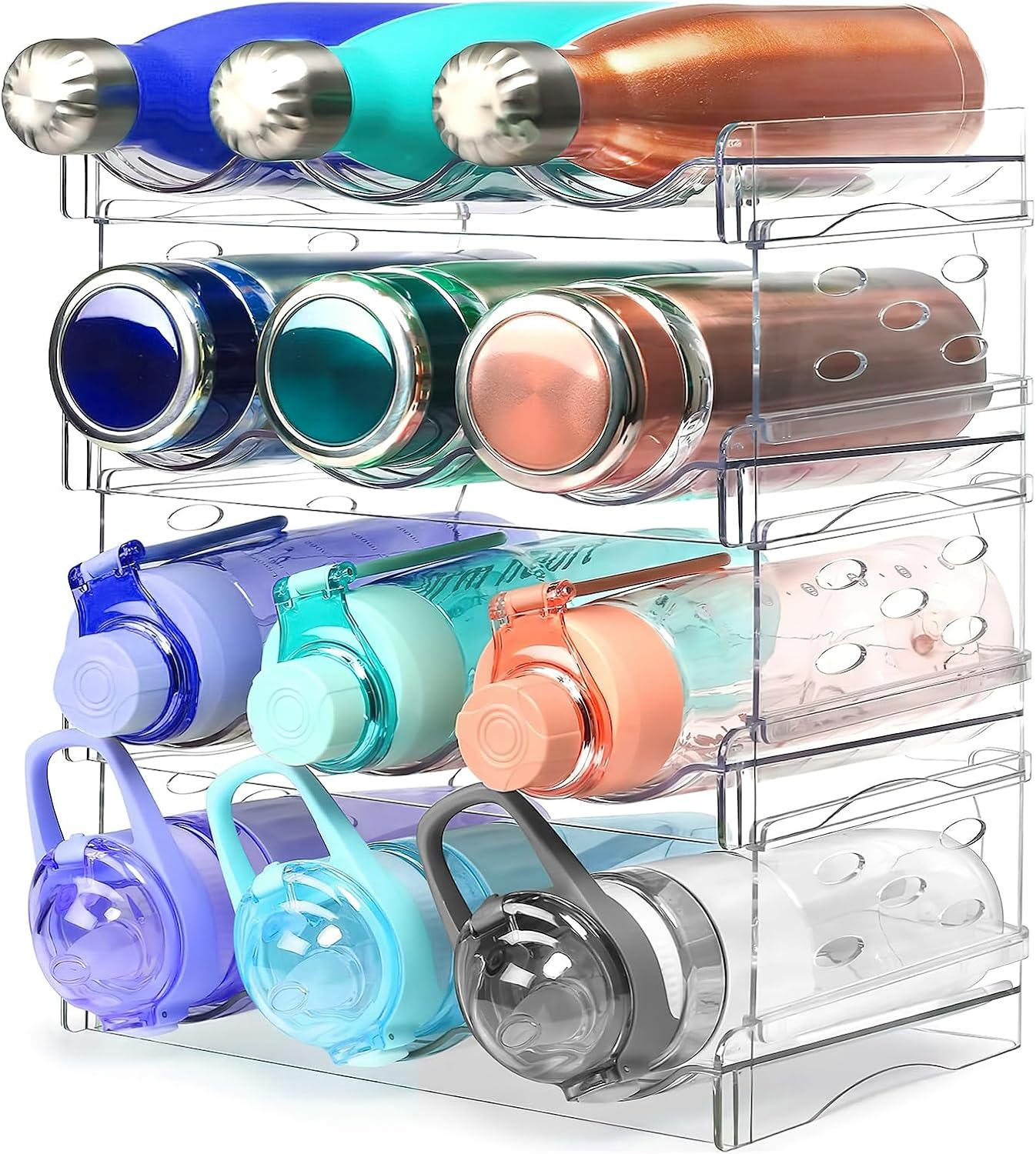 Organizador de Botellas Apilable